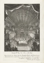 Marriage of William IV with Princess Anna, 1734