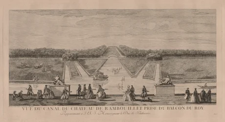 The Chateau from the Canal at Rambouillet