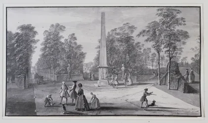The Great Obelisk, near the South-West Entrance to Lord Burlington