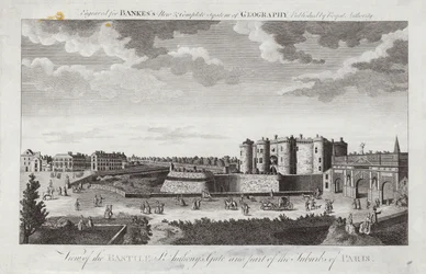 View of the Bastille St Anthony