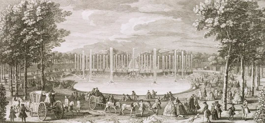 View of the Fountain of Neptune, Versailles