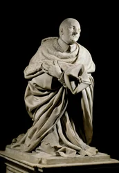 Monument in tribute to Cardinal Pierre de Berulle (1575-1629) founder of the Seculiere Congregation of the Oratory