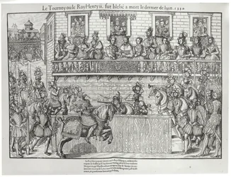 Tournament where Henri II Received a Fatal Wound
