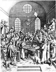 Late 16th Century Anatomy Theatre, Jacques de Gehyn the Elder, 1633