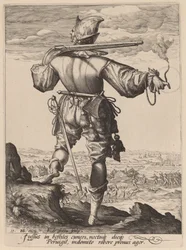 Helmeted Musketeer