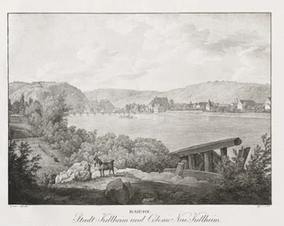 Bavaria, City of Kellheim and Neu-Kellheim Colony