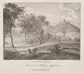 Lower Austria, Ruins of Aggenstein Castle