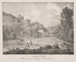 Lower Austria, Ruins of Hinterhaus Castle