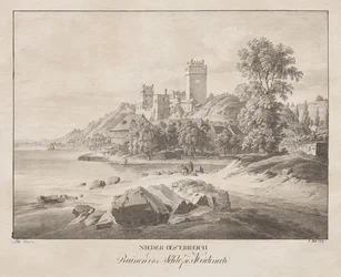 Lower Austria, Ruins of Weideneck Castle