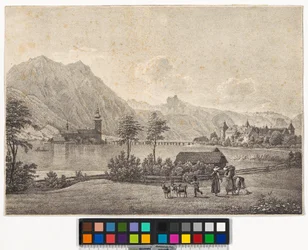 Lake Traun and Orth Castle