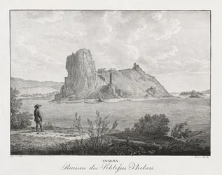Hungary, Ruins of Theben Castle