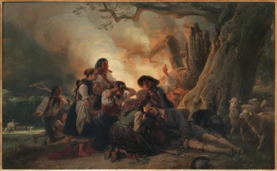 The Shepherd Struck by Lightning