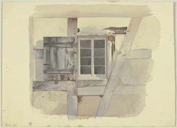 Window of a Half-Timbered House