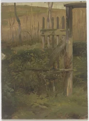 Garden Gate Leading to the Field