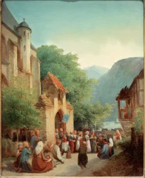 Procession on the Rhine