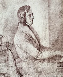 Portrait of Frederick Chopin, Polish Composer