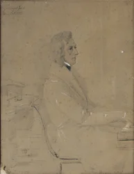 Frédéric Chopin at piano