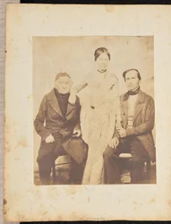 Portrait of a Woman and Two Men
