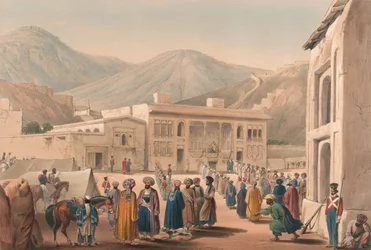 The Durbar-Khaneh of Shah Shoojah-ool-Moolk, at Cabaul