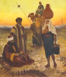 Holy Land: Evening at the well