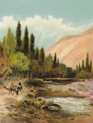 The Barada (Pharpar) River, near Damascus