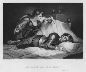 The Death of Sisera, Judges IV, 21 (engraving)