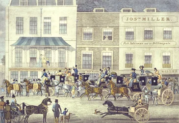 West Country Mail at the Gloucester Coffee House, Piccadilly