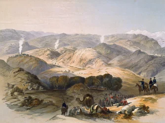 Jugdelluk, The Last Stand by General Elphinstone