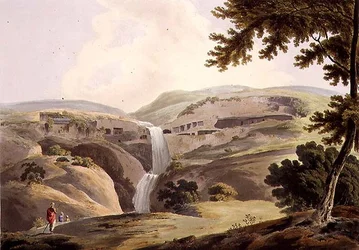 The Mountain of Ellora, 3rd View, Plate III from Part 5 of 