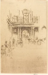 A Corner of the Palais Royal, c. 1883-1886