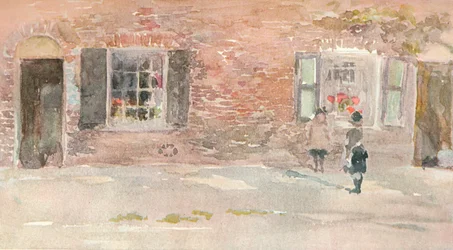 A study, from the sketch in watercolour by J McNeill Whistler, c. 1880s