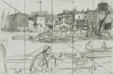 Black Lion Wharf, 1859