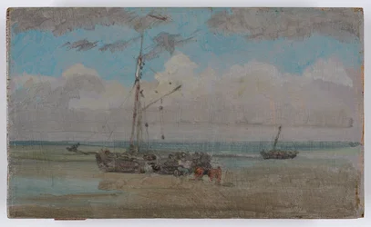 Blue and Grey: Unloading, c.1883-84