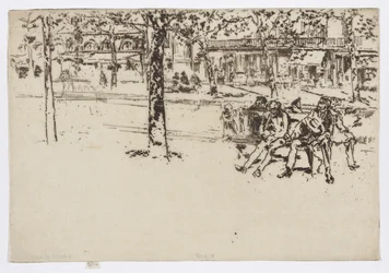 Boulevard Poissonnière, Paris, c.1892-93