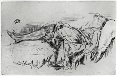 Child on a Couch