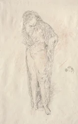 Draped Figure Standing