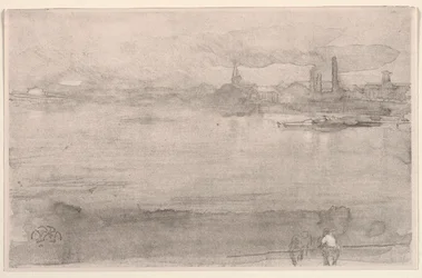 Early Morning: The Thames at Battersea, London