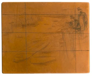 Etching plate: The Little Pool