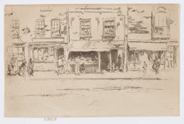 Fish Shop, Chelsea, c.1884-86