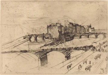 Isle de la Cite, Paris, 1859