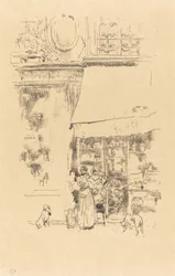 The Fruit Seller of Rue de Grenelle, 1894