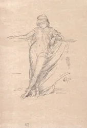 Little Draped Figure Leaning, 1894