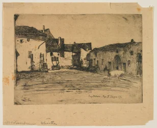 Liverdun from Twelve Etchings from Nature