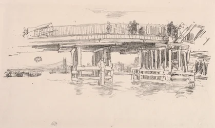 Old Battersea Bridge, 1879