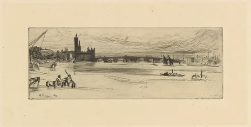 Old Westminster Bridge, 1859