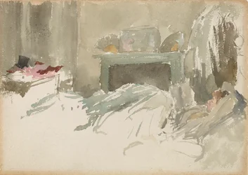 Resting in Bed, 1883-1884