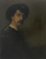 Self-Portrait, 1870-1875