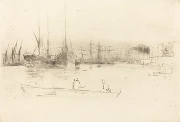 Steamboats off the Tower