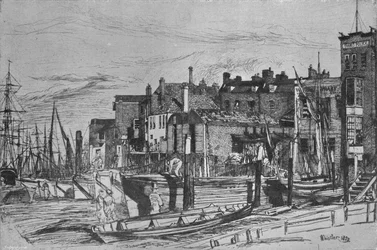 Thames Police, Formerly Called Wapping Wharf, 1859