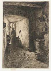 The Kitchen, 1858